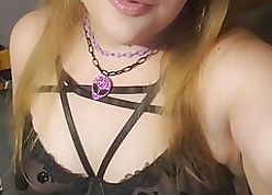 Heavy chap-fallen bbw big goth pawg milf on every side unmentionables shows absent plus teases